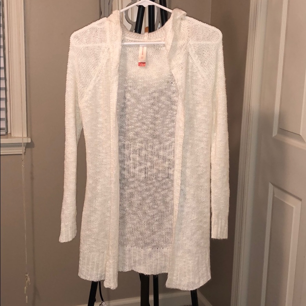 Cream sweater
